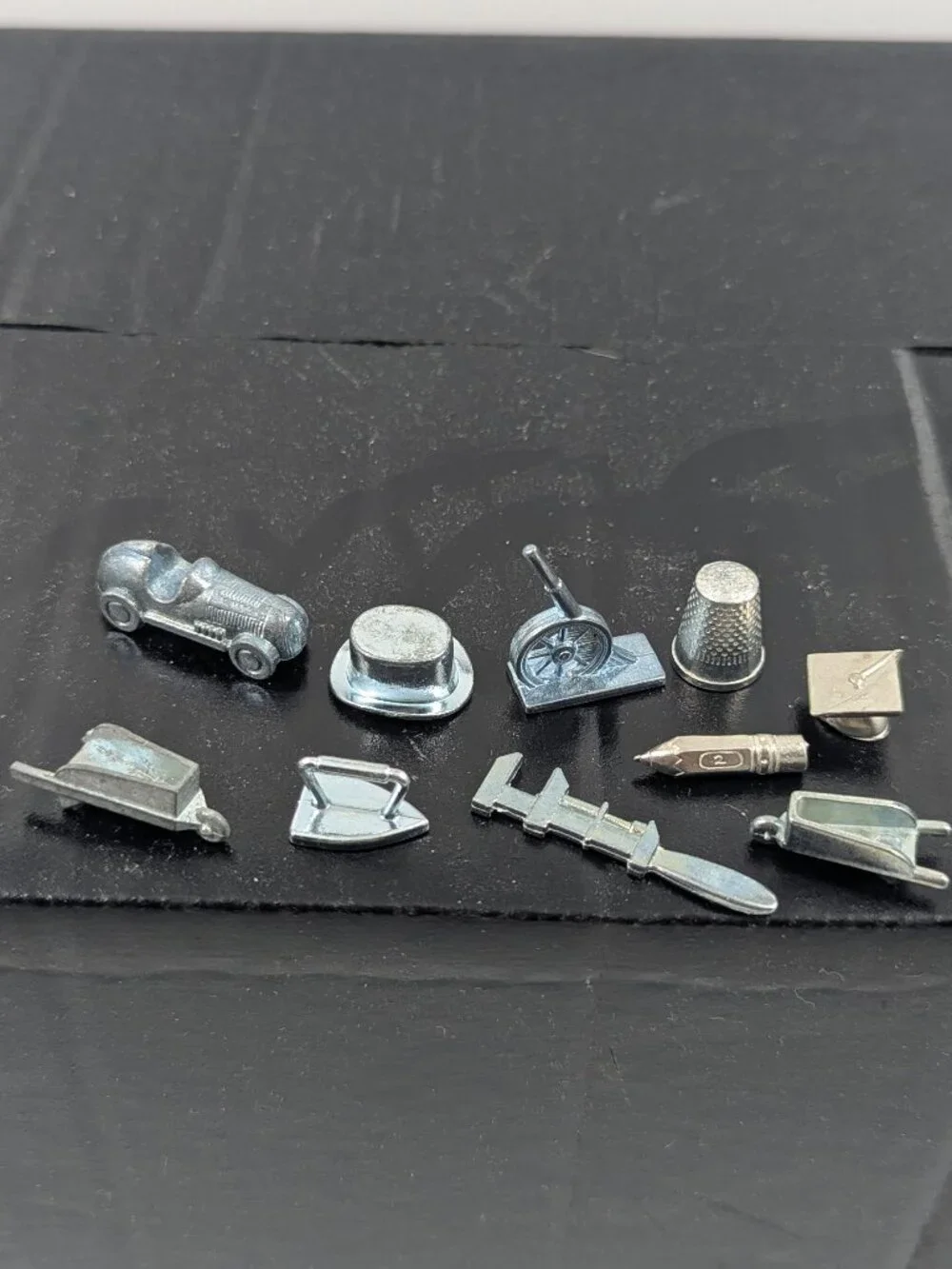 Lot of 10 monopoly game replacement pieces including the Pencil!